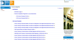 Desktop Screenshot of comsmedia.elearning-fsr.net